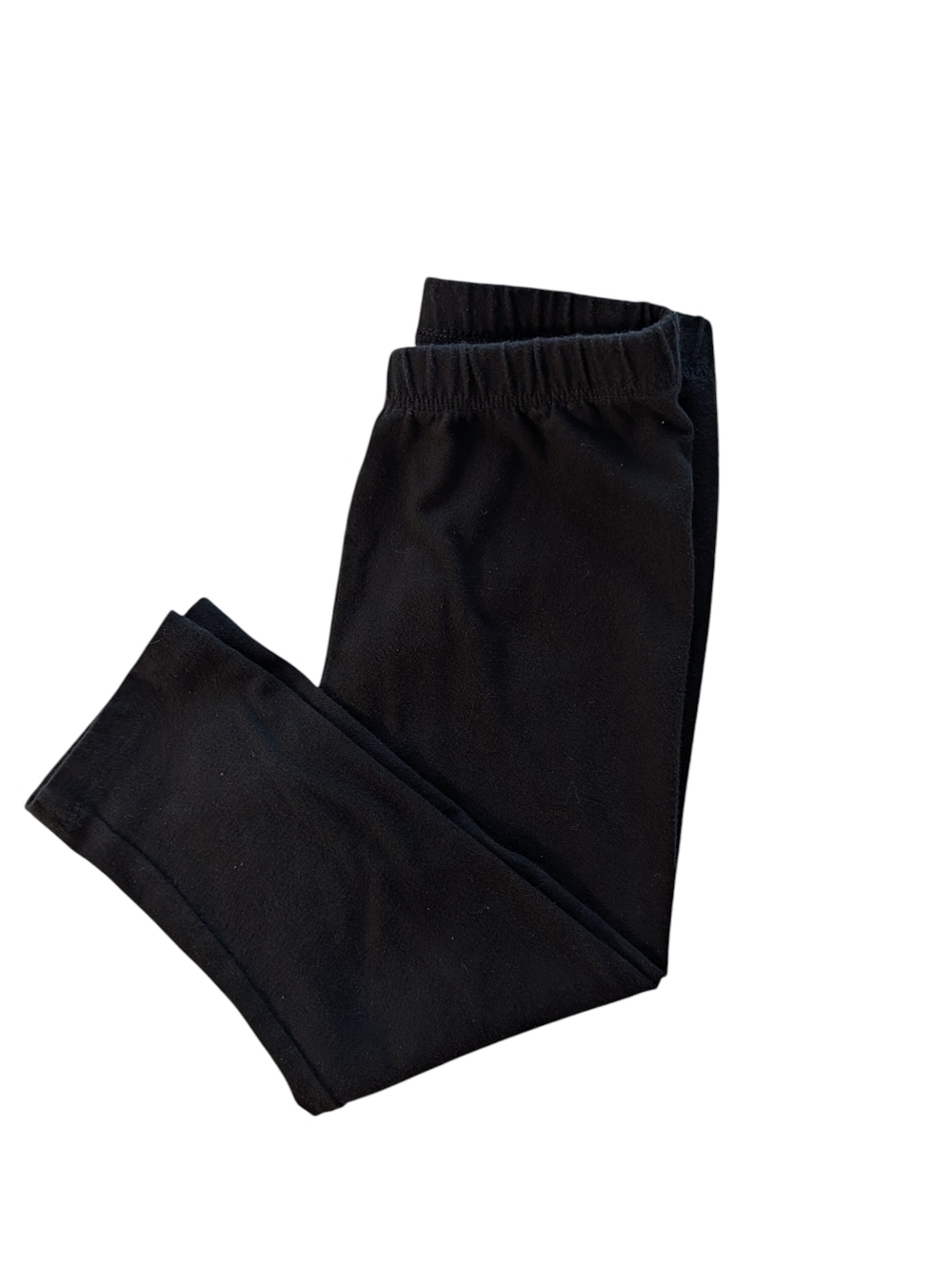 Cat & Jack Girls Capris Black Kids Stretch Leggings Cotton Size S (6/7)